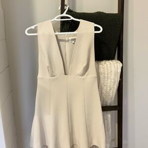 Wilfred Cream Sleeveless Dress